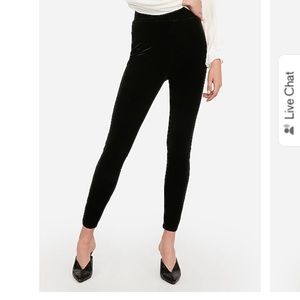 2/$80 Matching Pair Velvet Leggings!
